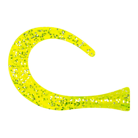 Strike Pro Guppie Spare Tail Jr. in Green/Gold Glitter