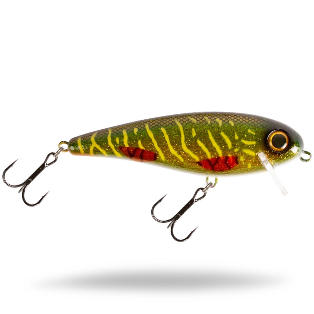 Strike Pro Jonny Vobbler 13cm in Green Motoroil Pike UV