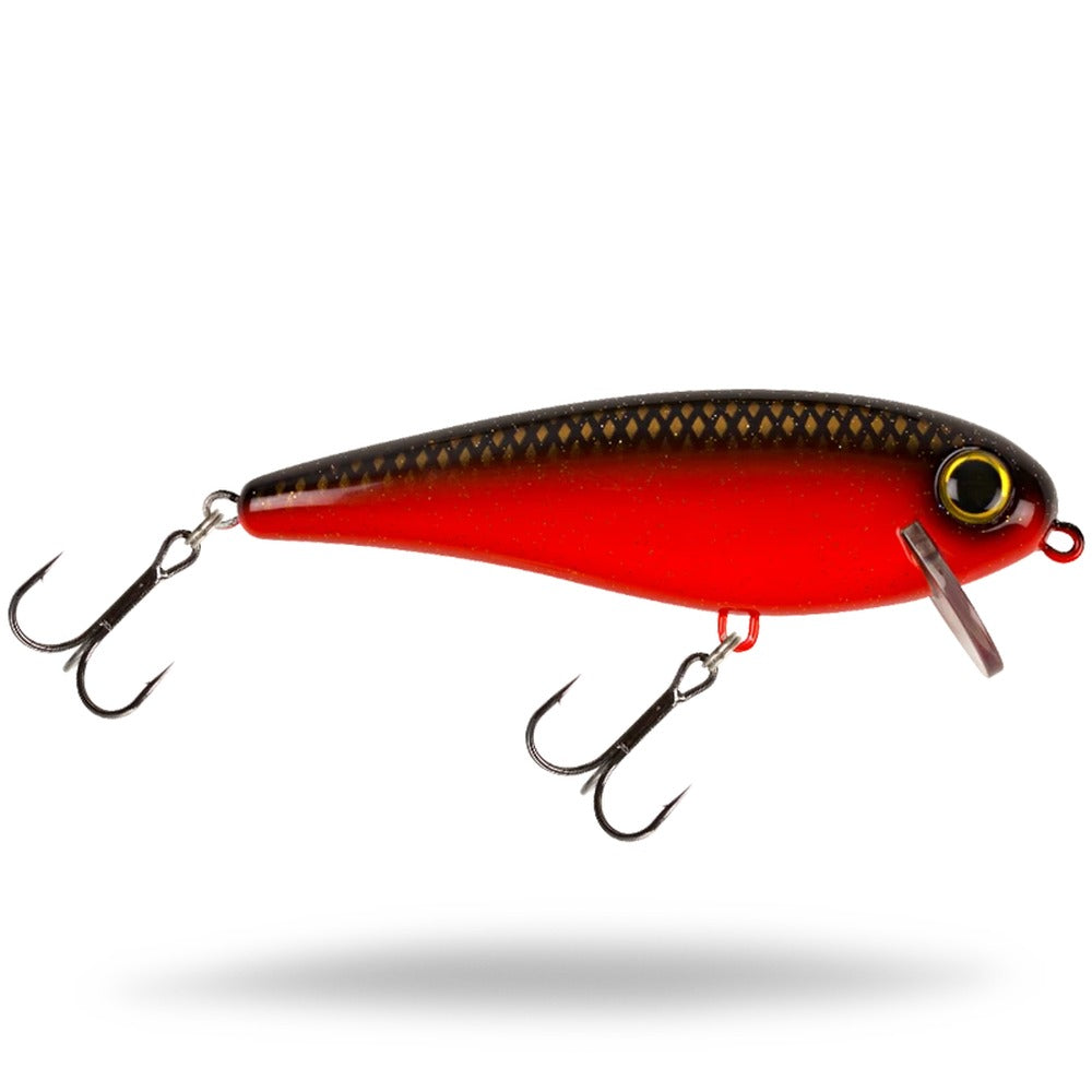 Strike Pro Jonny Vobbler 13cm in Red Devil