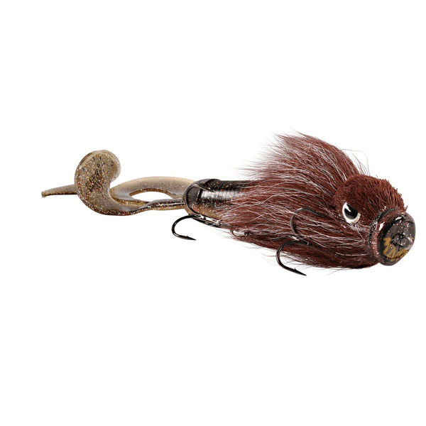 Strike Pro Miuras Mouse Big musky lure in Baby Brown colour