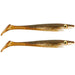 Strike Pro Pig Shad Jr. 20cm two-pack in Baby Brown