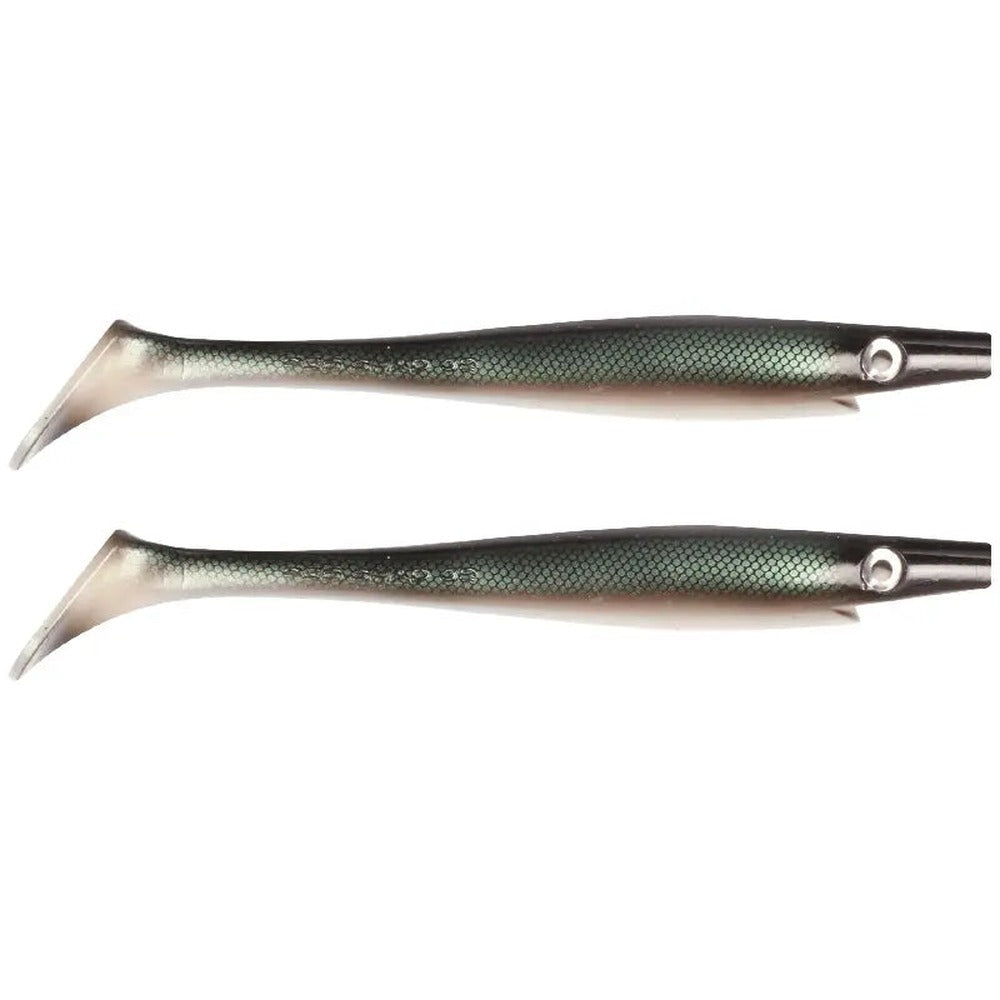 Strike Pro Pig Shad Jr. 20cm two-pack in Baltic Hering