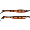 Strike Pro Pig Shad Jr. 20cm two-pack in Black Okiboji Perch