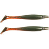 Strike Pro Pig Shad Jr. 20cm two-pack in Motor Oil Pepper