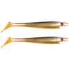 Strike Pro Pig Shad Jr. 20cm two-pack in Shitty Roach