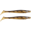 Strike Pro Pig Shad Jr. 20cm two-pack in Spotted Bullhead