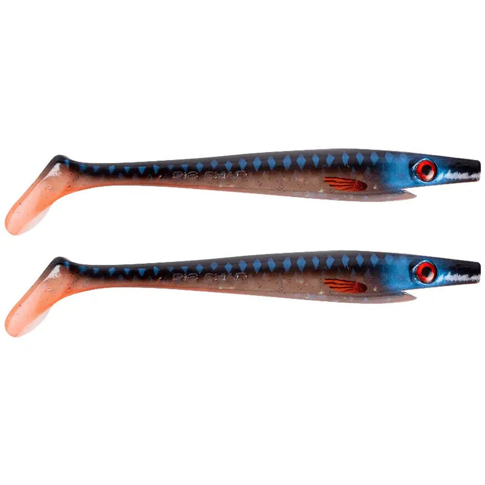 Strike Pro Pig Shad Jr. 20cm two-pack in Sucker Punch