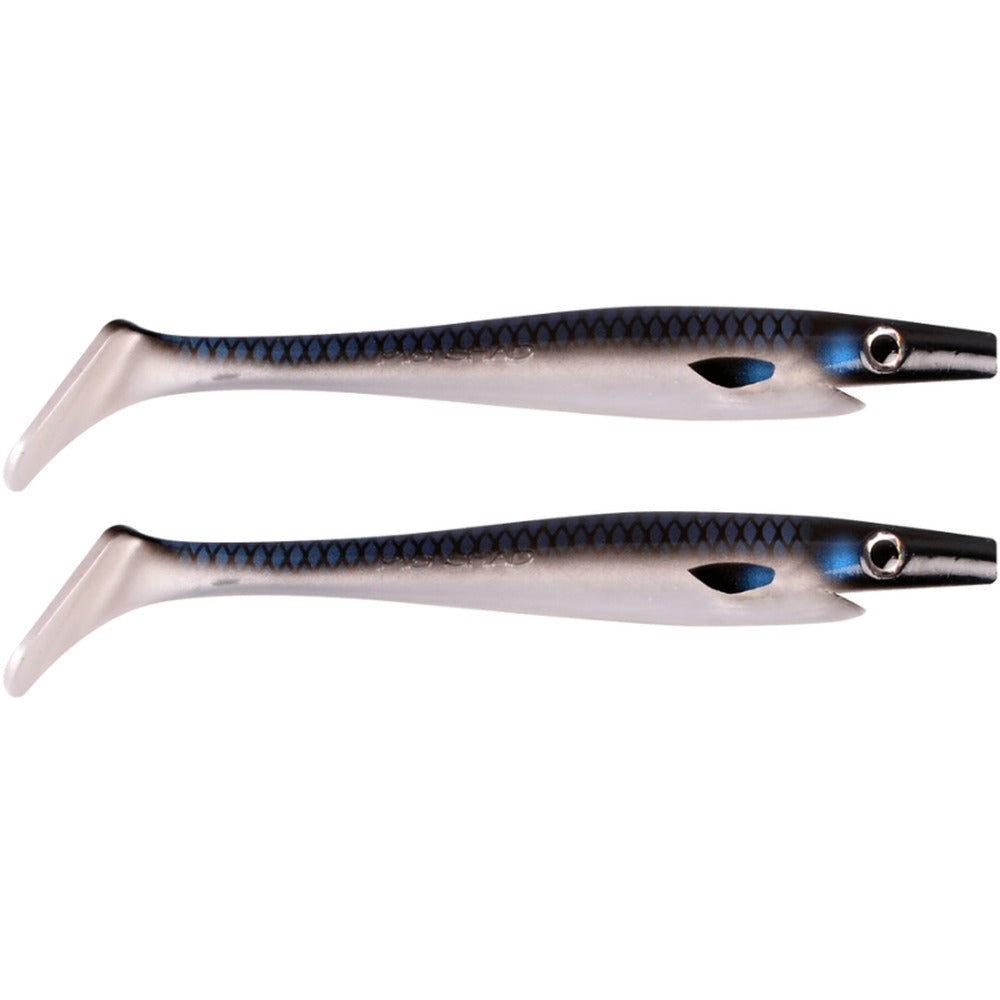 Strike Pro Pig Shad Jr. 20cm two-pack in The Decoy
