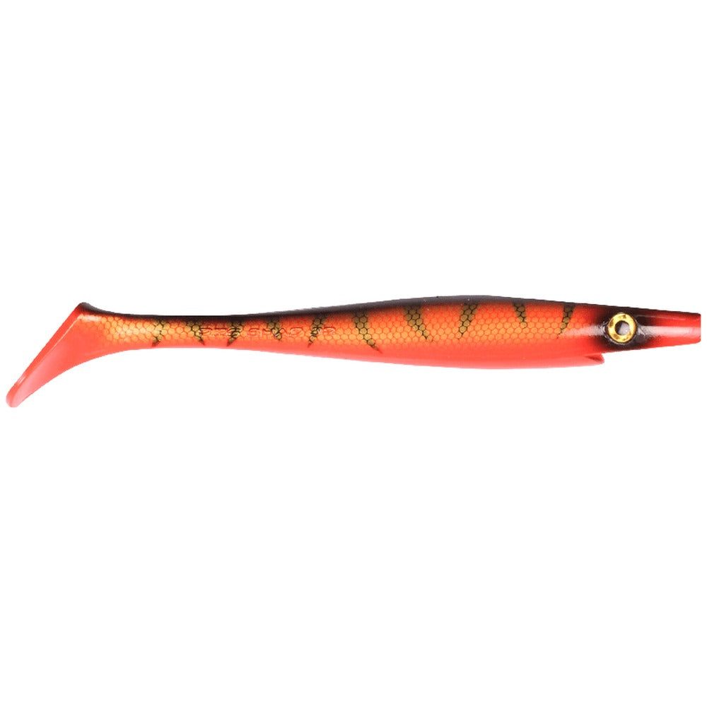 Strike Pro Pig Shad Tournament 18cm 2-Pack in Red Tiger