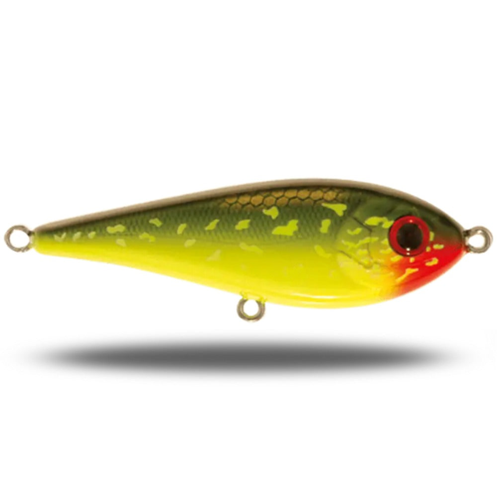 Strike Pro Tiny Buster in Hot Pike