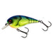 Westin BassBite Squarebill in Chartreuse Blue Craw
