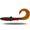 Westin BullTeez Curltail Large in Motoroil Blood