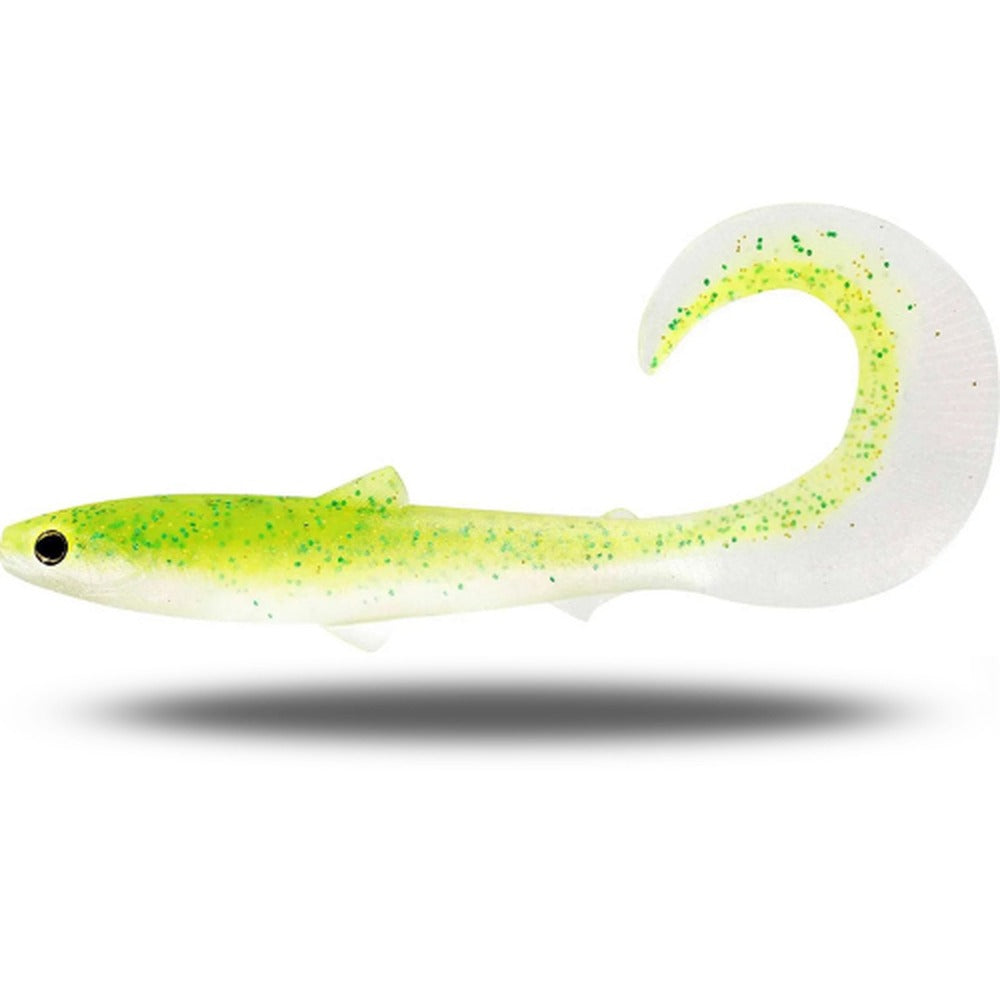 Westin BullTeez Curltail in Sparkling Chartreuse