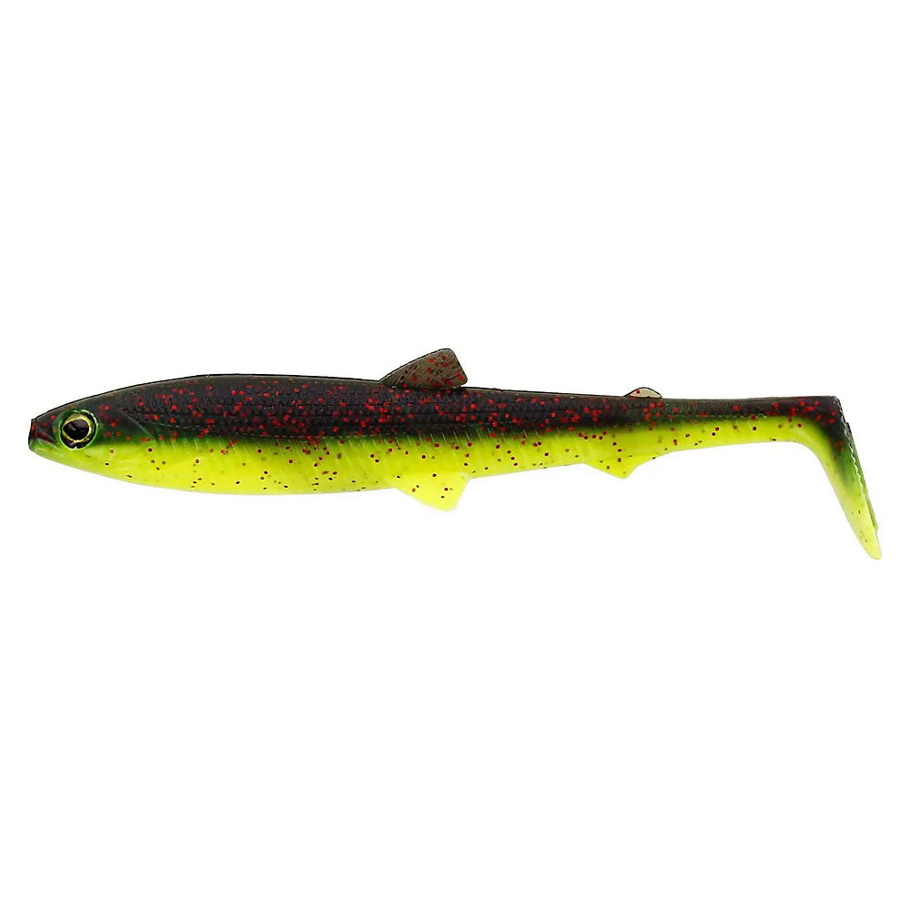 Westin BullTeez Shadtail Black Chartreuse