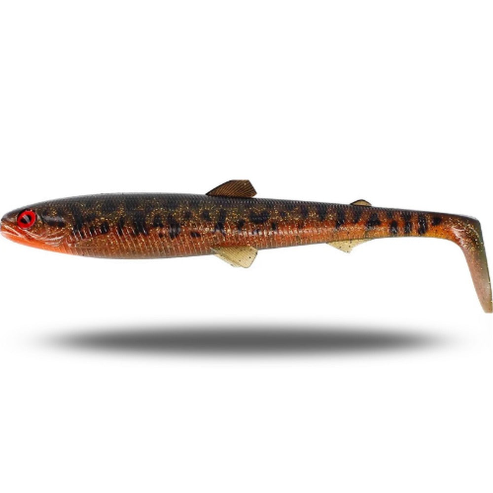 Westin BullTeez Shadtail Large in Motoroil Burbot