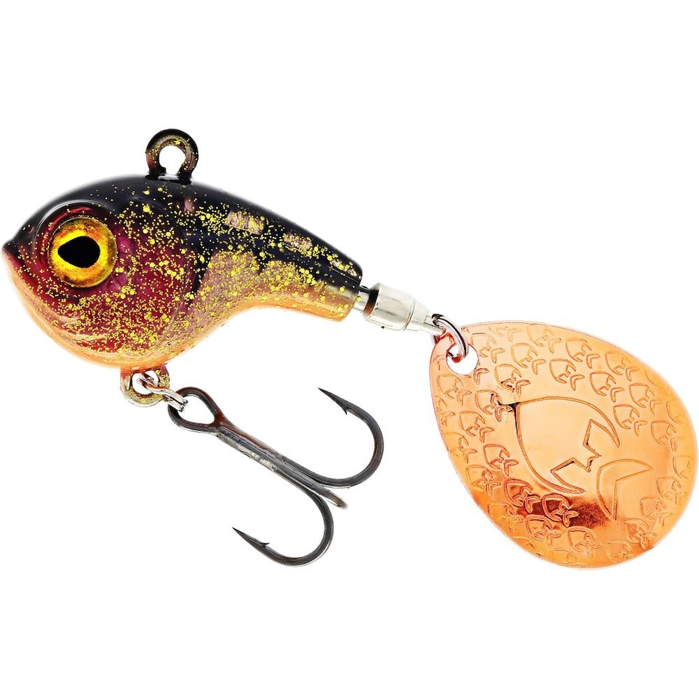 Westin Dropbite Spin Tail Jig in Copper Perch