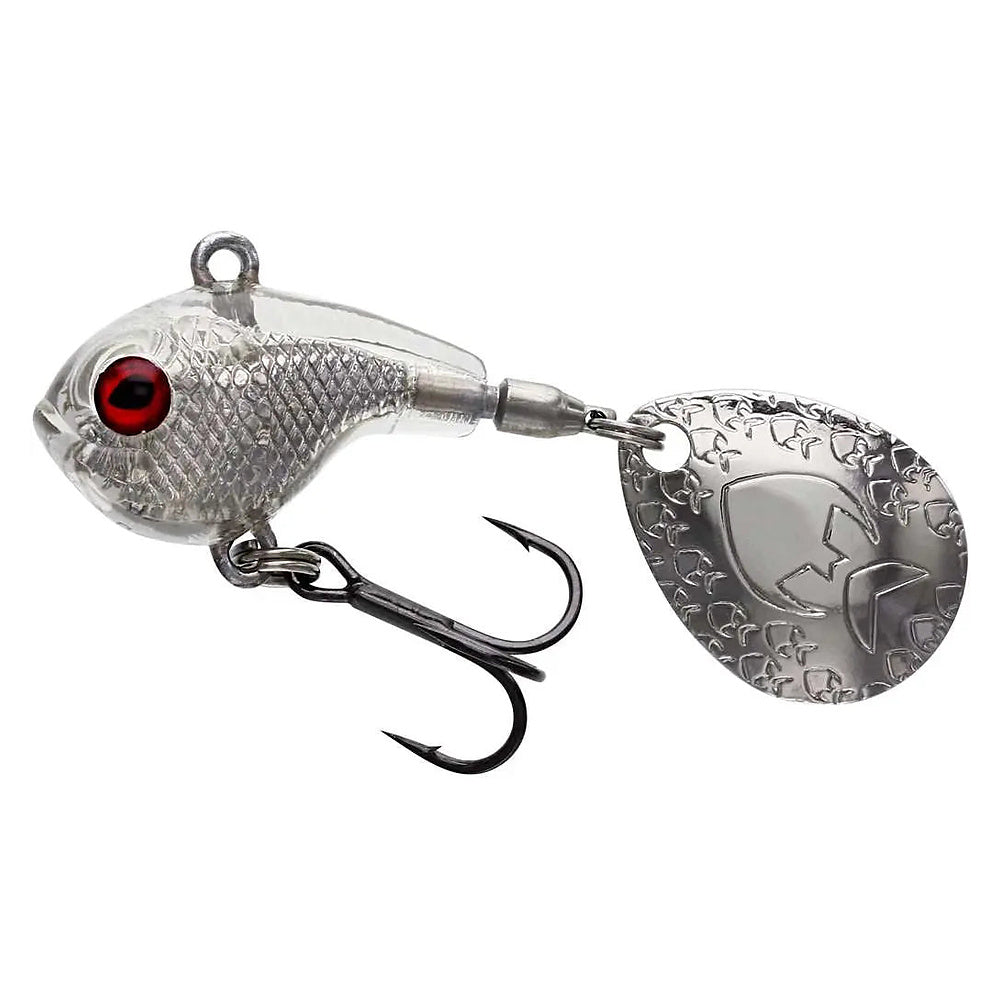 Westin Dropbite Spin Tail Jig in Crystal