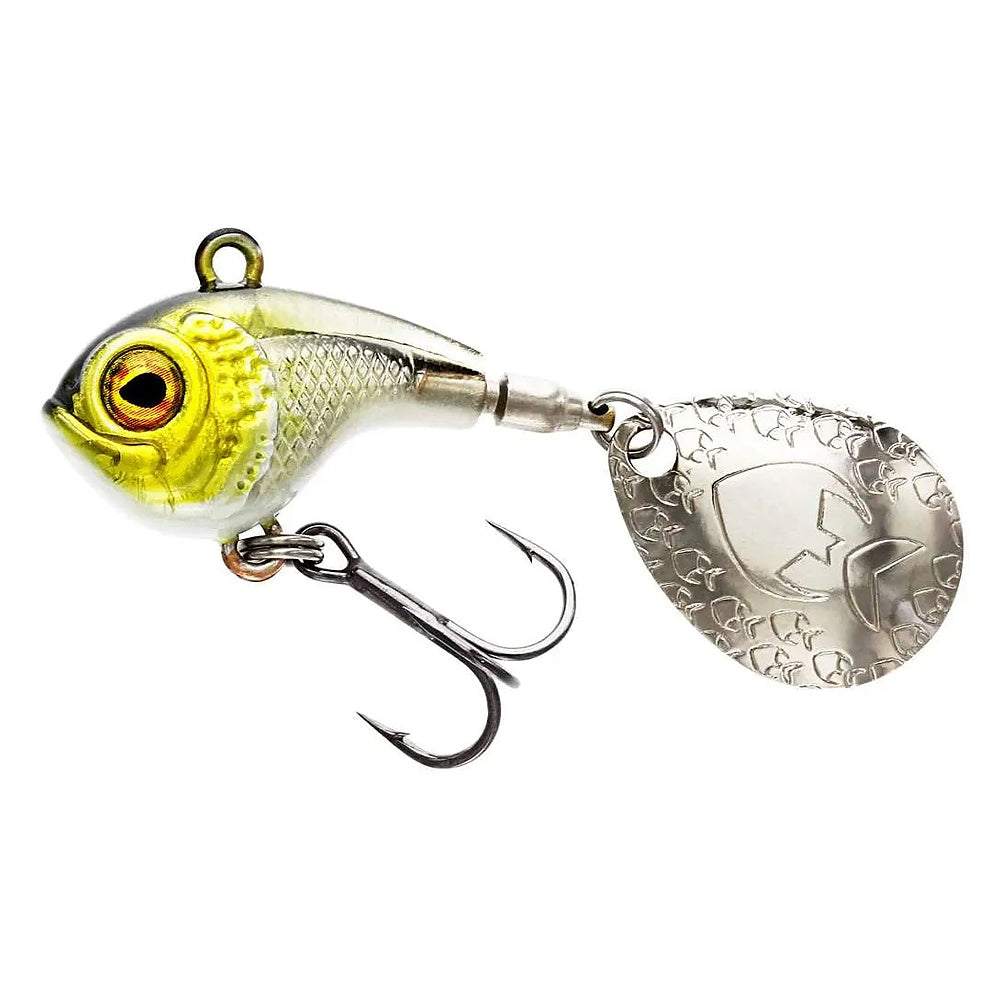 Westin Dropbite Spin Tail Jig in Headlight