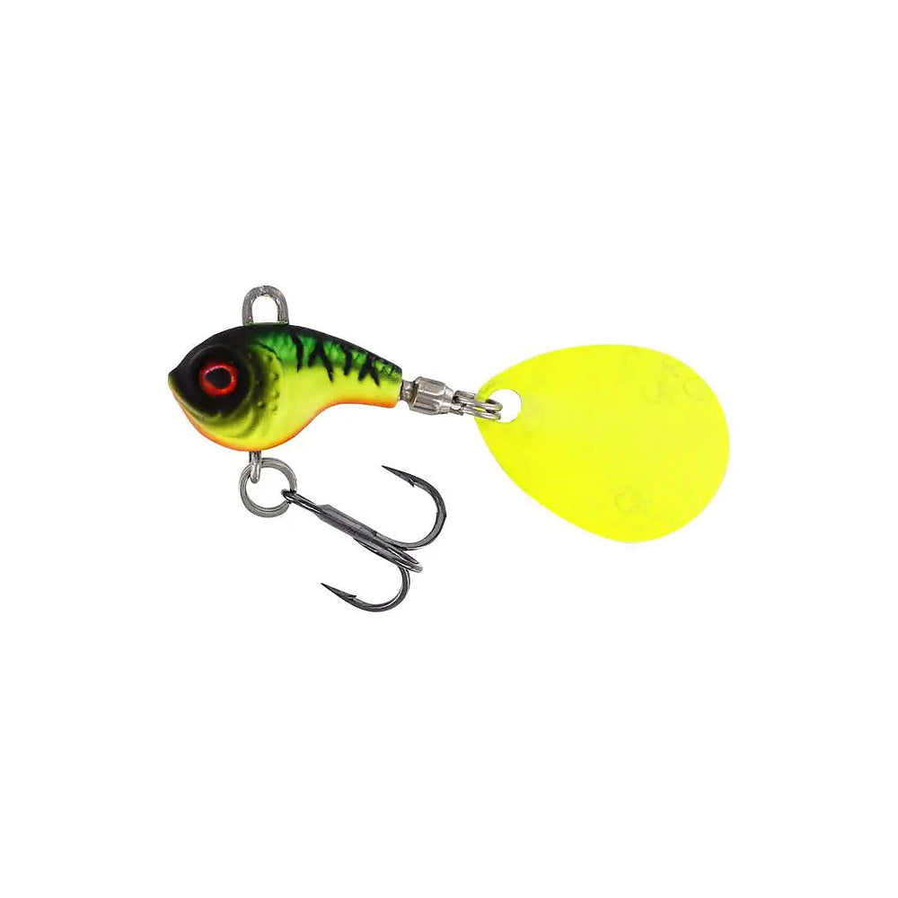 Westin Dropbite Tungsten Spin Tail Jig in Firetiger