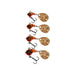 Westin Dropbite Tungsten Spin Tail Jig size comparison