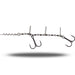 Westin Jointed Stinger HD Double 40 kg swivel-chain and hook detail