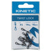 Westin Kinetic Twist Lock stainless-steel connector detail