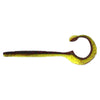 Westin Ned Worm Curl Black/Chartreuse