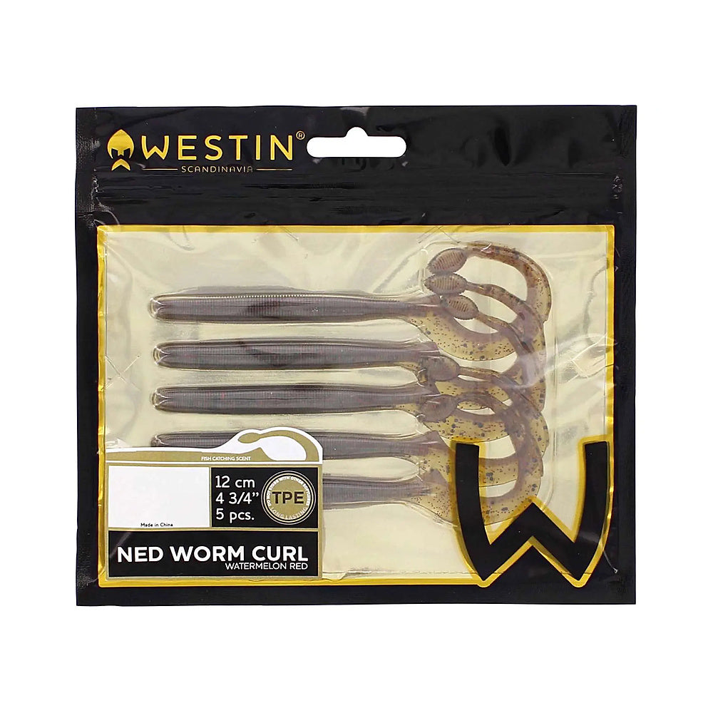 Westin Ned Worm Curl packaging