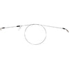 Westin Release Leader 50 lb 45 cm titanium leader