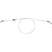 Westin Release Leader 50 lb 45 cm titanium leader