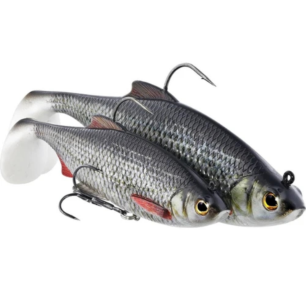 Westin Ricky the Roach Shadtail R2F rigged soft lures with hooks