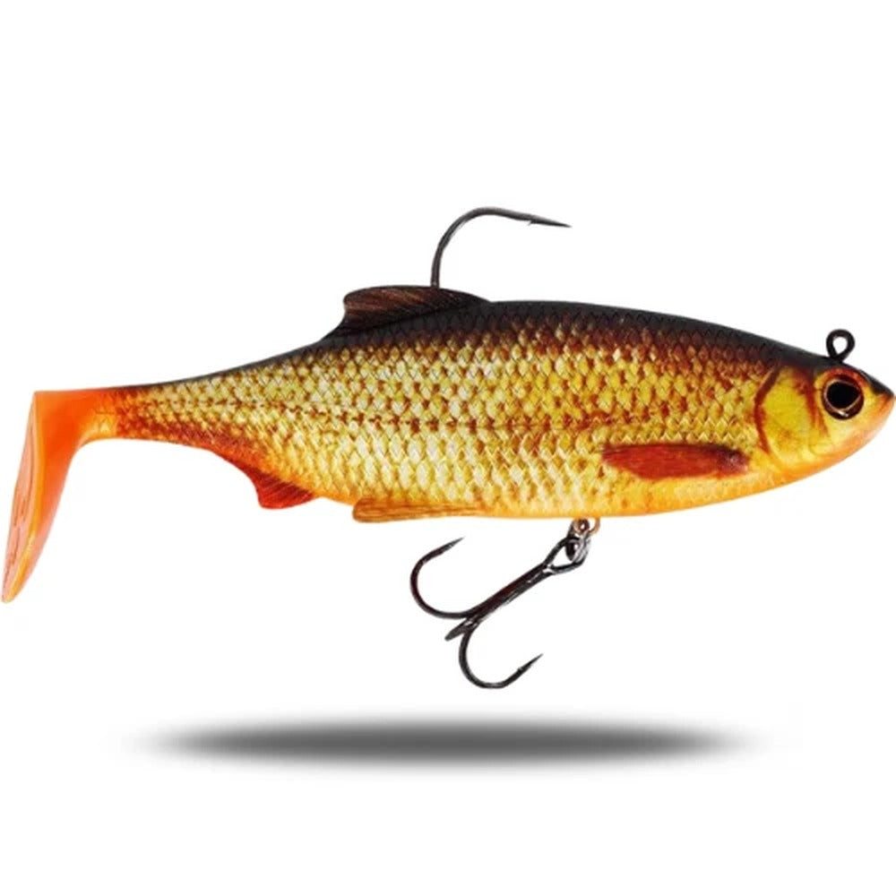 Westin Ricky the Roach Shadtail R2F rigged lure in Real Rudd