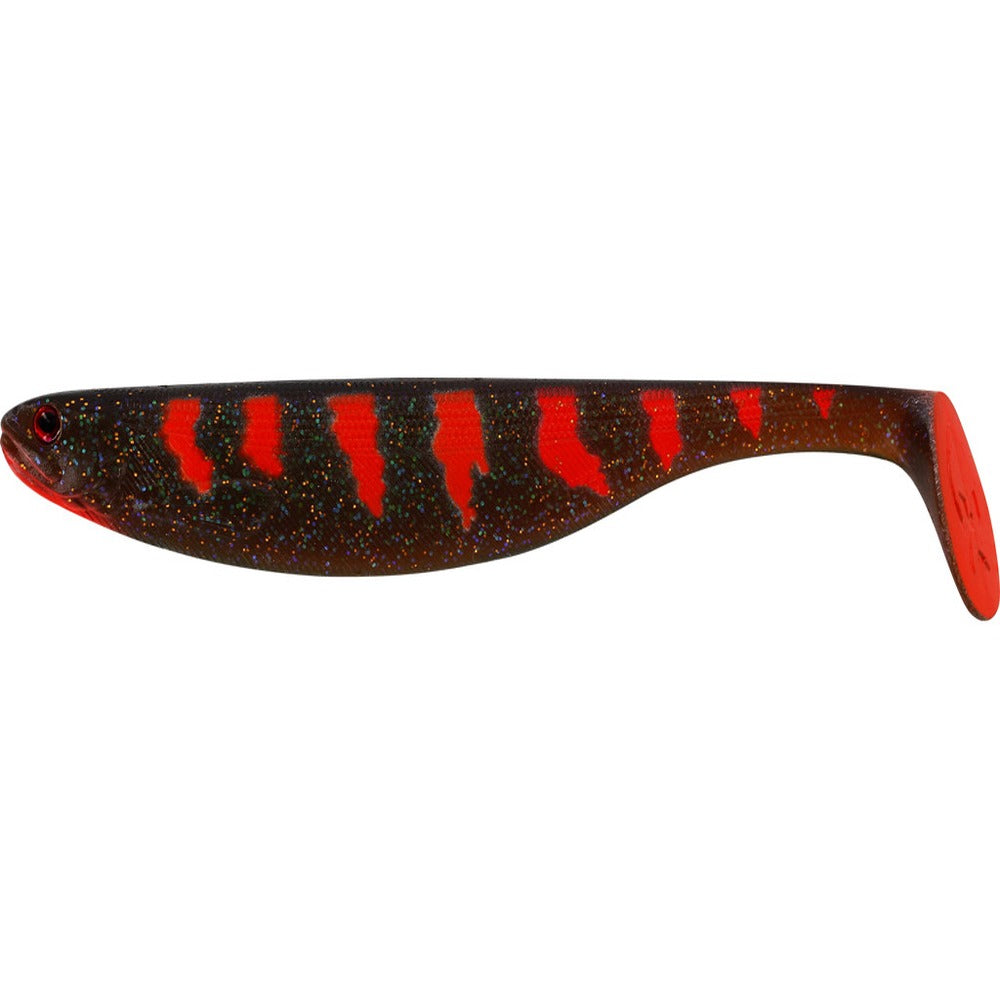 Westin ShadTeez Slim Large soft lure in Motoroil Blood colour