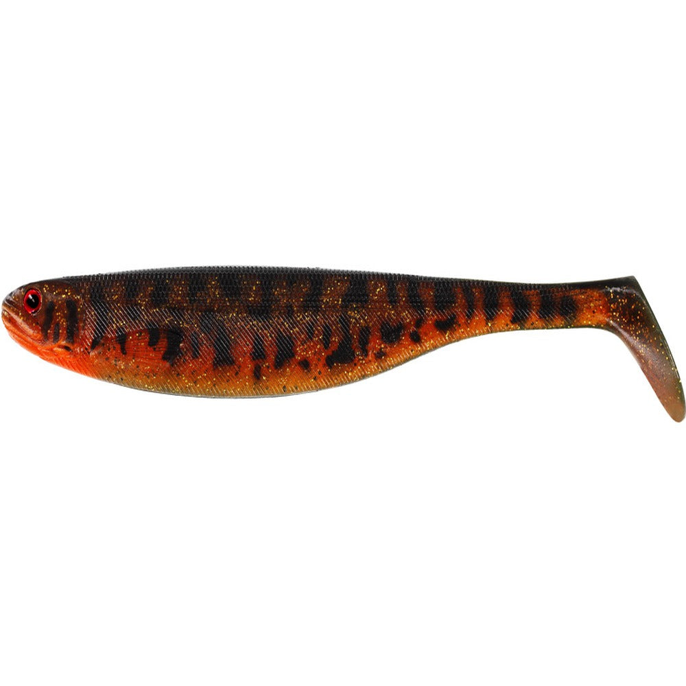 Westin ShadTeez Slim Large soft lure in Motoroil Burbot colour