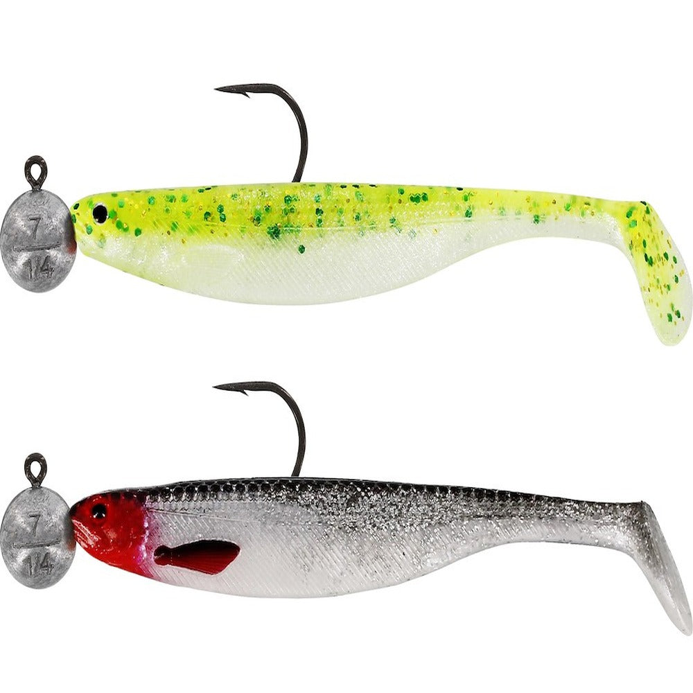 Westin ShadTeez Slim R 'N R rigged soft lure in Dark Water Mix 2