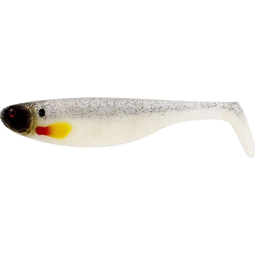 Westin ShadTeez Slim V2 soft lure in Glow Ghost Hunter colour