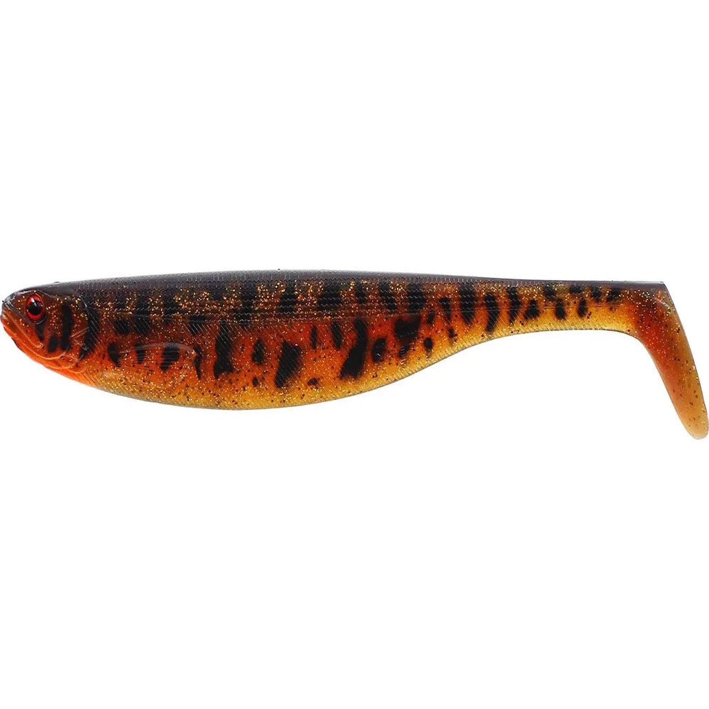 Westin ShadTeez Slim V2 soft lure in Motoroil Burbot colour