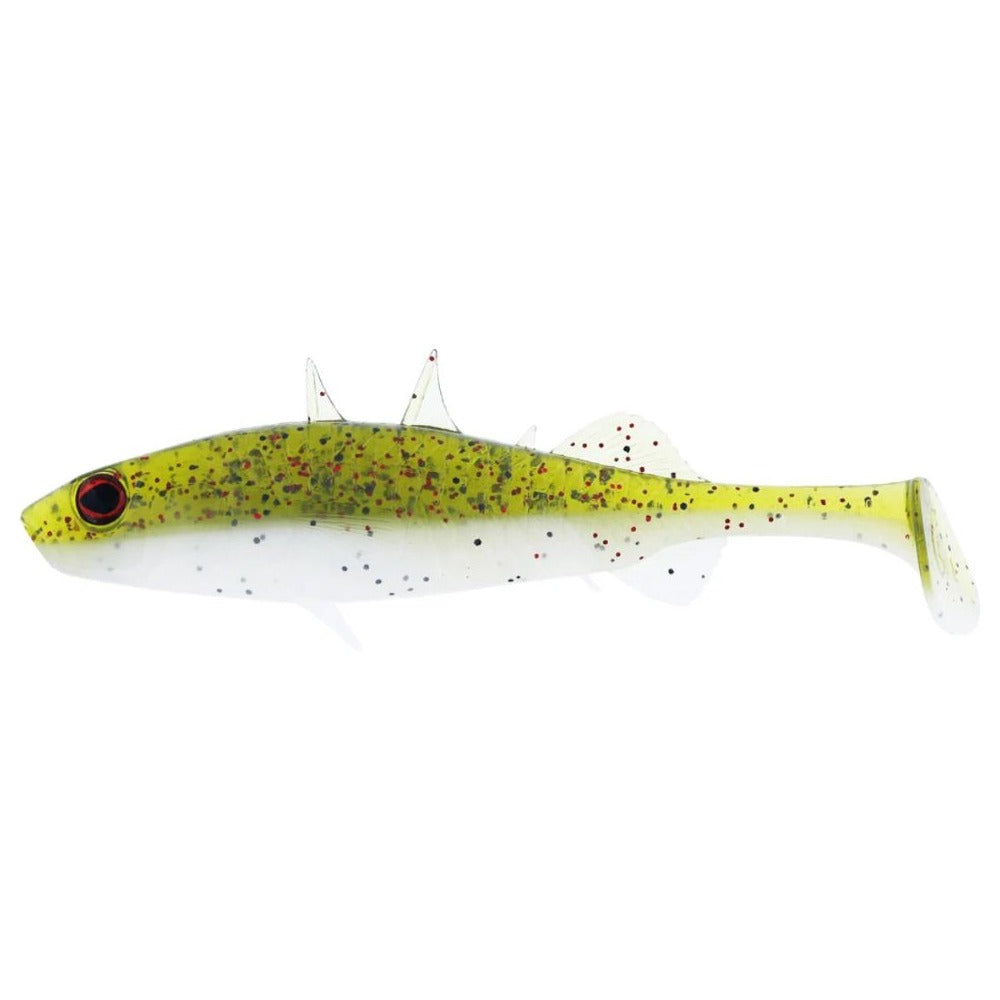 Westin Stanley the Stickleback Shadtail in Seaweed Pearl colour