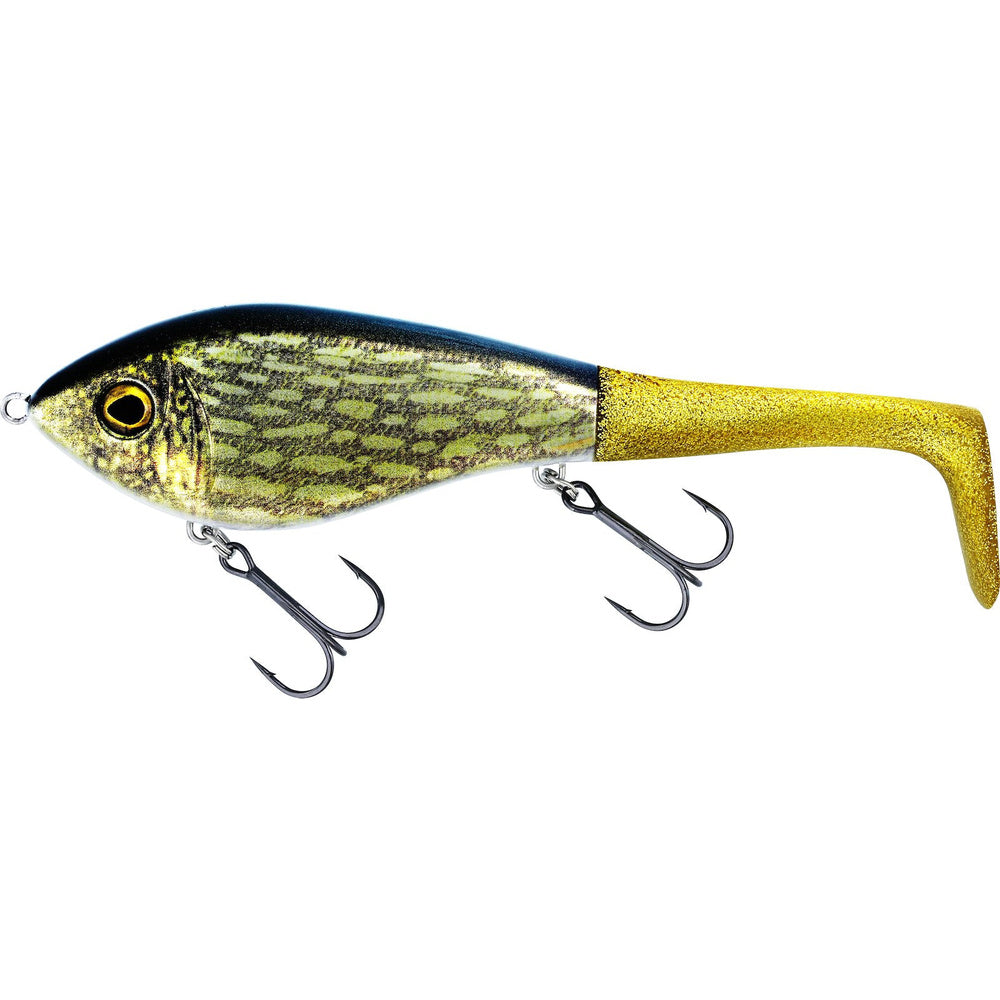 Westin Swim Tail 10cm hybrid pike lure in Real Pike colour
