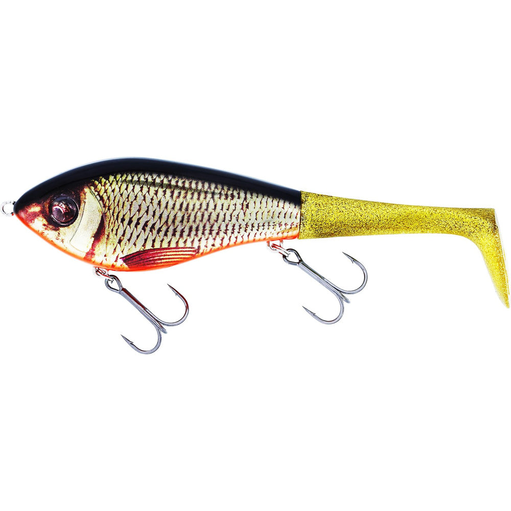 Westin Swim Tail 10cm hybrid pike lure in Real Rudd colour