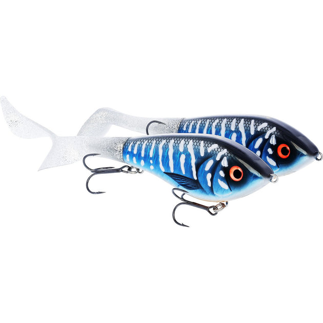 Westin Swim Tail 10cm hybrid pike lures in available colours