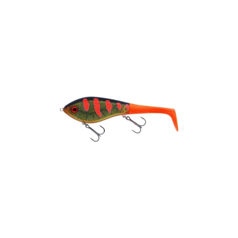 Westin Swim Tail 12 cm hybrid glidebait in 3D Motoroil Blood colour
