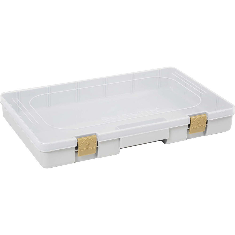 Westin W3 Game Tackle Box 36 x 22.5 x 5 cm in grey and clear