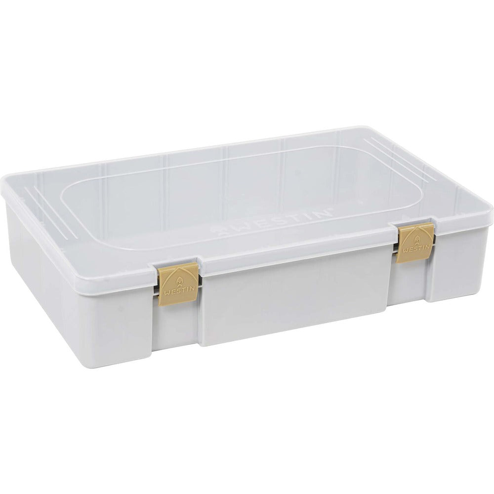 Westin W3 Game Tackle Box 36 x 22.5 x 8 cm in grey and clear