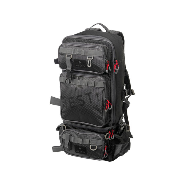 Westin W4 3in1 Master fishing backpack in Titanium Black