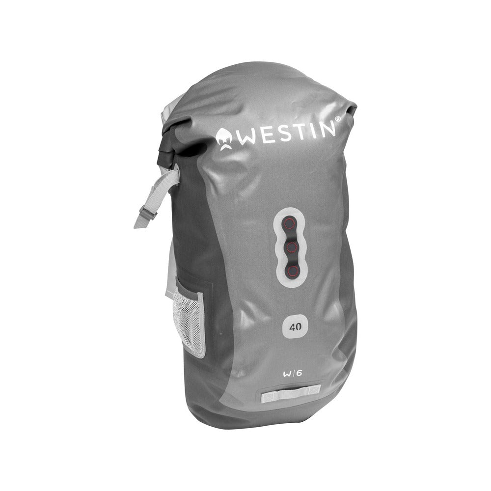 Westin W6 Roll-Top Backpack in Silver and Grey, 40 L size