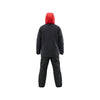 Westin W6 waterproof winter fishing suit, back view