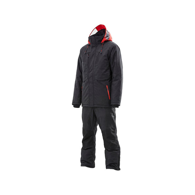 Westin W6 waterproof winter fishing suit in Ink Black