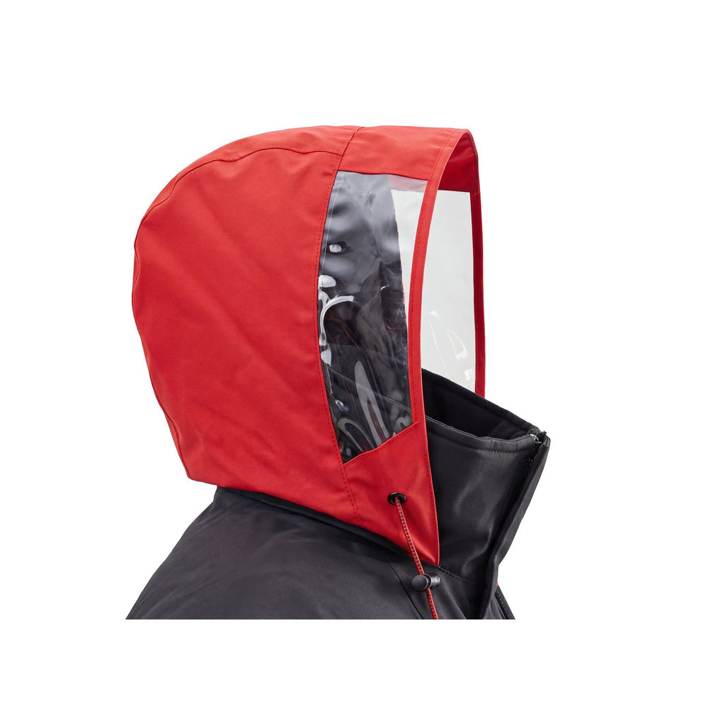 Westin W6 winter fishing suit protective hood detail