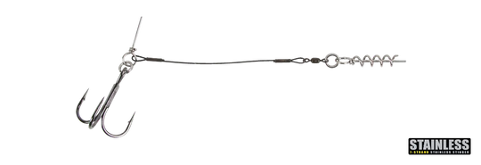 CWC Pro Stinger 40 LB Stainless Steel Tournament Single 1 Catch With Care